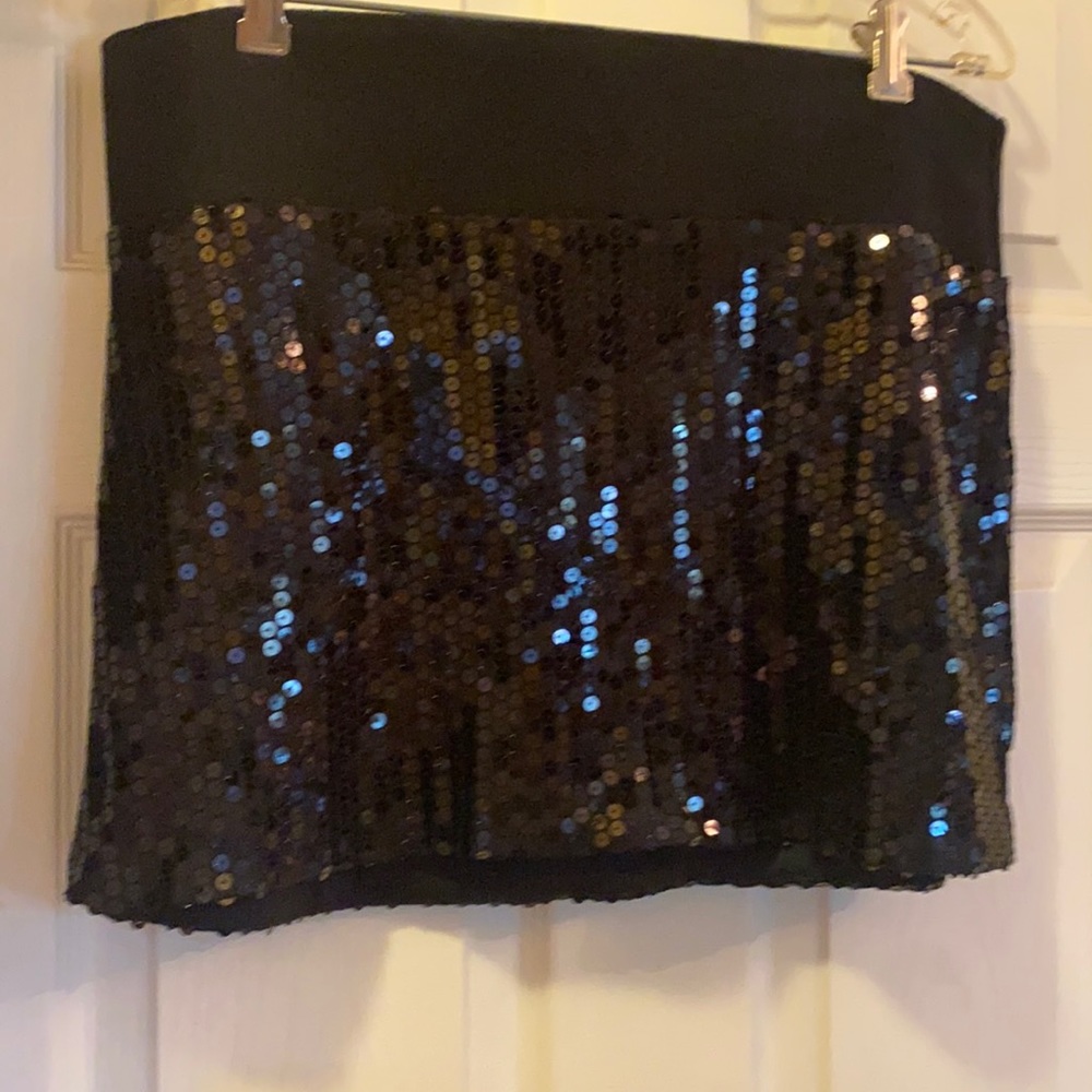 Lily White sequin mini